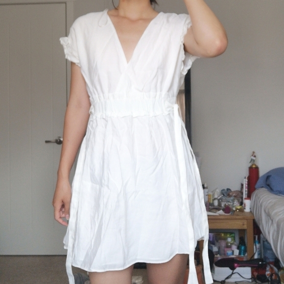 Zara  ruffle dress - Picture 1 of 7